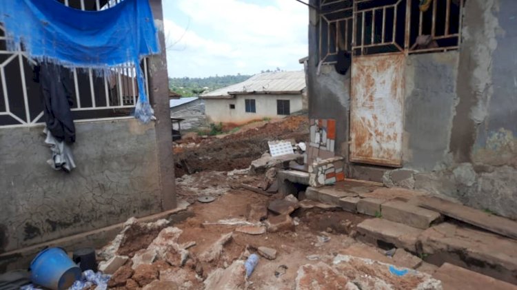 Woman Killed As Mining Pit Dug Under House Collapses
