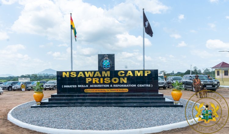 President Akufo-Addo Commissions Inmates Reformation Camp At Nsawam Prisons