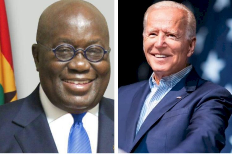 Joe Biden Host Akufo-Addo