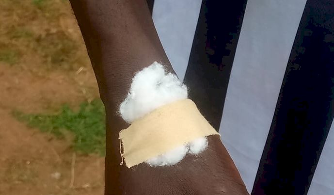 Armed Robbers Snatch Taxi Cab From Driver At Ajumako