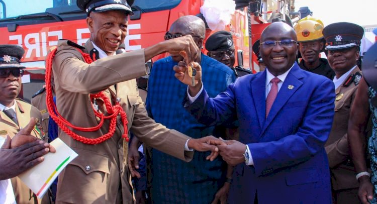 Bawumia Outdoors New Equipment For Fire Service