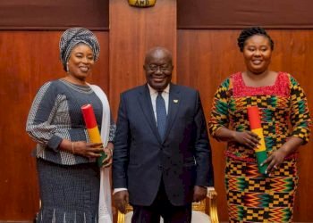 Akufo-Addo Swears In New Gender Minister, Deputy