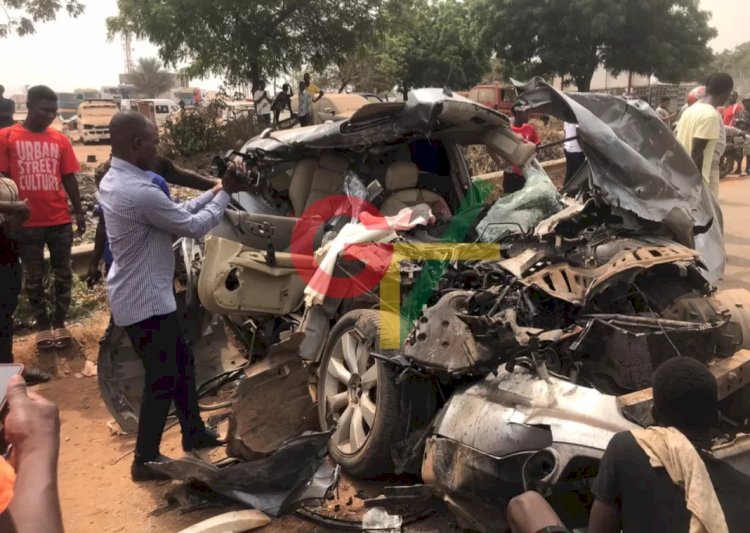 2 Die In An Accident On Accra - Tema Motorway