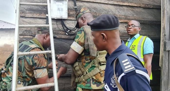 ECG Confiscates Fake Meters At Krobo; 4 Arrested For Illegal Connection
