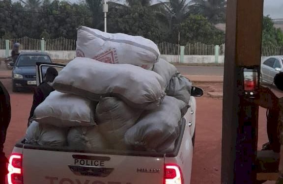 Police Intercept Sacks Of Suspected Indian Hemp At Kpando