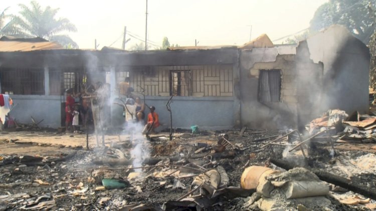 Fire Destroys Homes At Sofoline In Kumasi