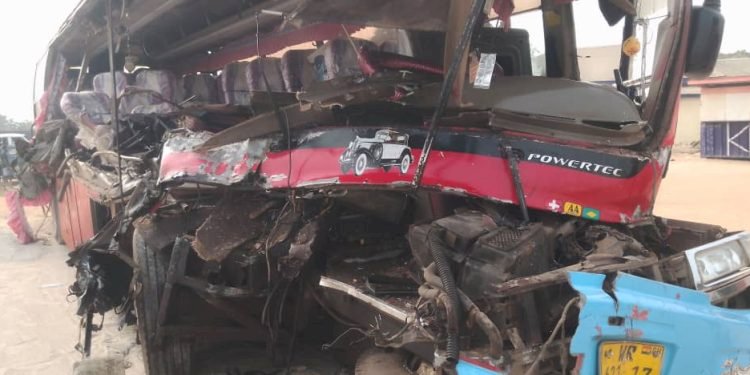 2 Persons Dead, 11 Injured In Accident On Kumasi-Offinso Highway