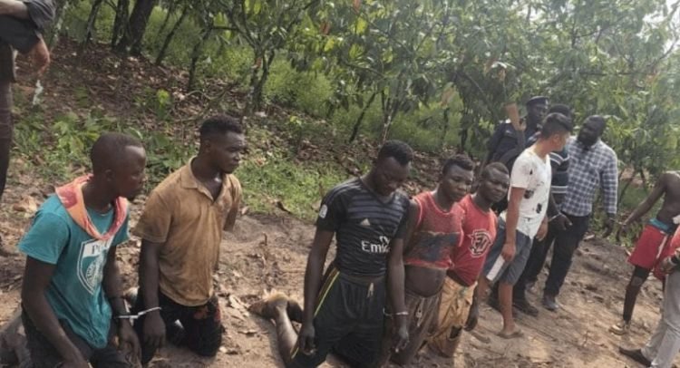 Chief, National Security Operative Grabbed Over Galamsey At Axim