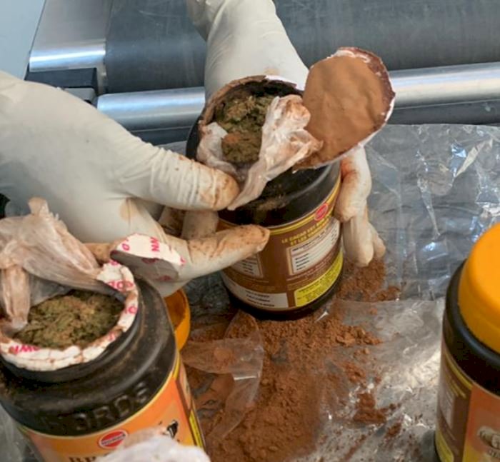 NACOC Intercepts Marijuana Concealed In Cocoa Powder Containers