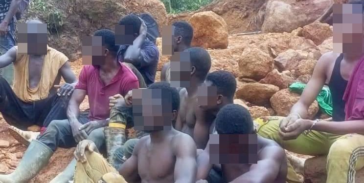 9 Arrested In Atewa Forest For Illegal Mining