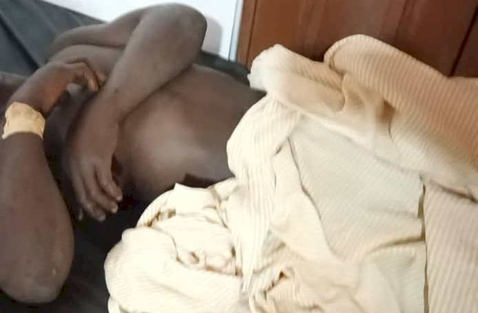 Man With Machete Wounds Thrown Out Of Moving Car At Awutu Bereku