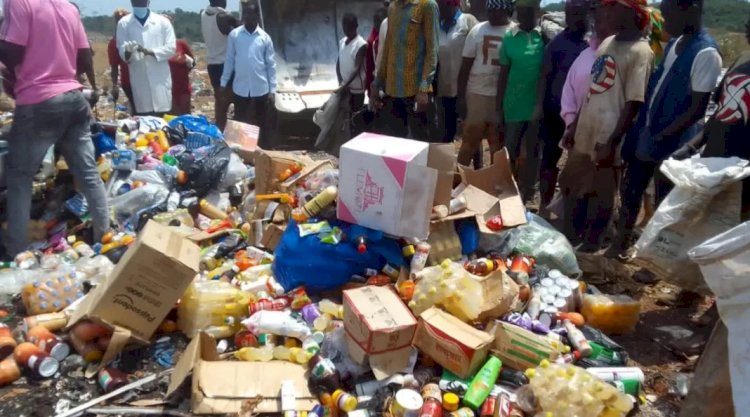 FDA Destroys Expired Products Worth GH¢124,271