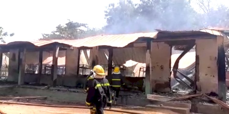 Wulensi SHS Boys Dormitory Razed By Fire