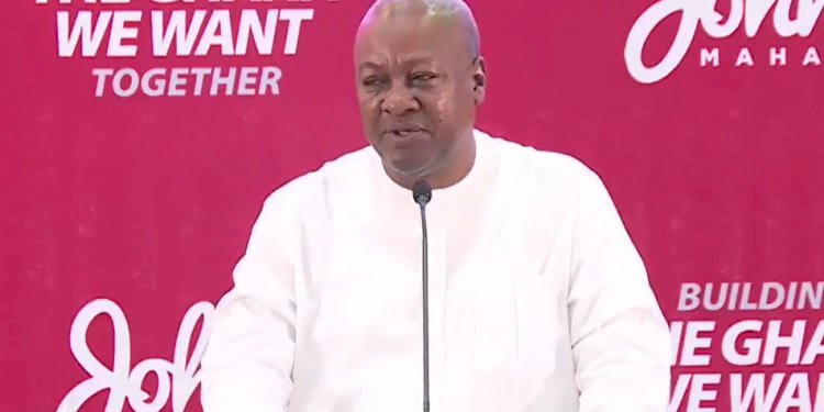 I Will Assemble Less Than 60 Ministers, Deputies If I Win - Mahama