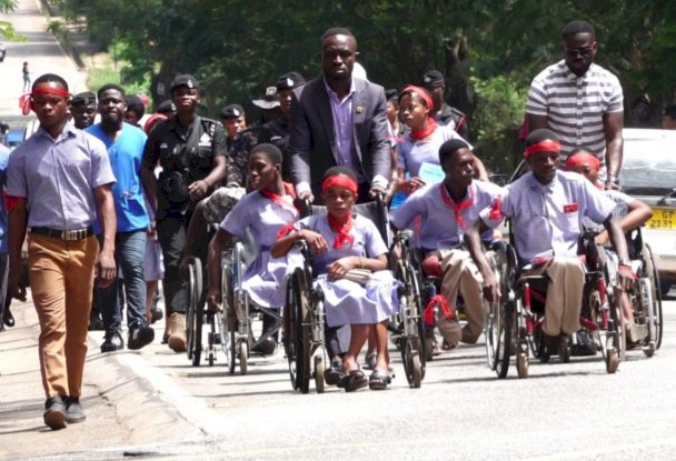 People Living With Disability Demonstrate Against Government Over Poor Orthopaedic Services