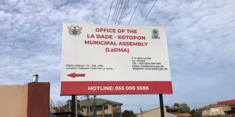 LA Dadekotopon Municipal Assembly To Demolish Structures On Waterways