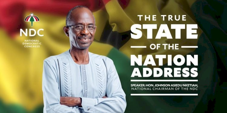 NDC To Deliver The ‘True State Of The Nation’ Address Tomorrow