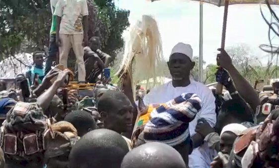 Tulewewura Amonebafe Borenyi enskinned 34th Yagbonwura
