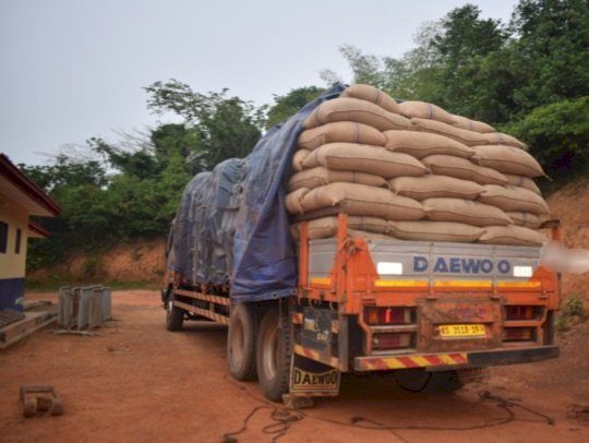 Police Intercept 336 Bags Of Cocoa Beans Being Smuggled To Ivory Coast