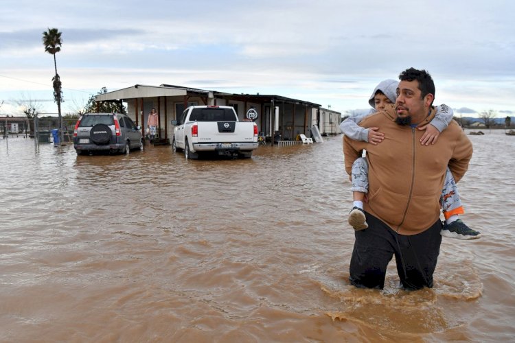 California Battles Heavy Floods With More Rain And Wind To Come