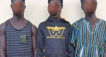 Four Persons Arrested For Attacking Police Officers