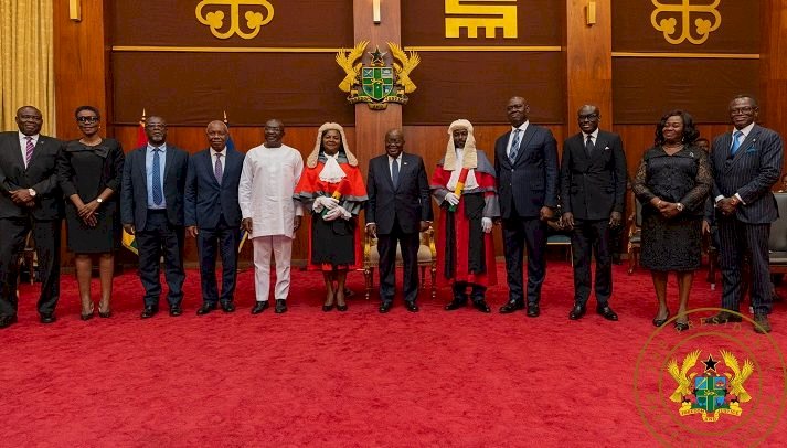 Akufo-Addo Swears In 2 New SC Judges