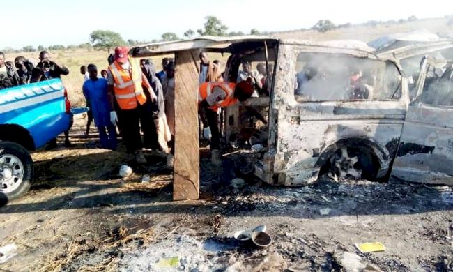 7 Burnt To Death, 14 Others Injured In Lagos-Ibadan Highway Crash