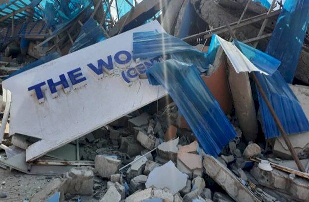 7 Persons Injured In Church Building Collapse