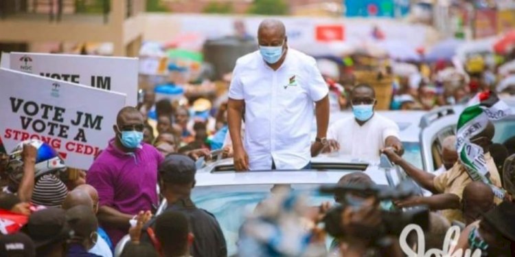 I’m Humbled By Overwhelming Confidence Reposed In Me - Mahama