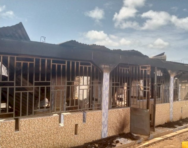 Fire Guts 6-Bedroom House At Sefwi Akaasu