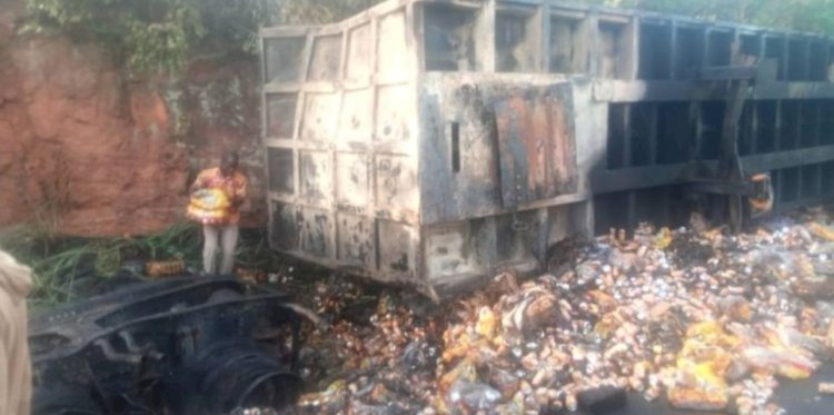 3 Persons Burnt To Death In Accident