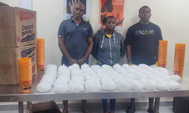 Drug Baron, 2 Others Arrested As Narcotic Agency, NDLEA Intercepts Over N560 Million UK-Bound Drugs