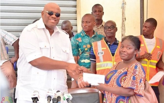 Circle Fire Victims Receive GHC 90K Support